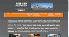 Desktop Screenshot of mesmerrefrigeration.com